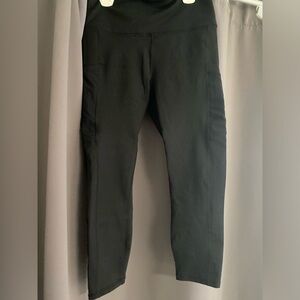 Fabletics Powerhold black leggings 3/4